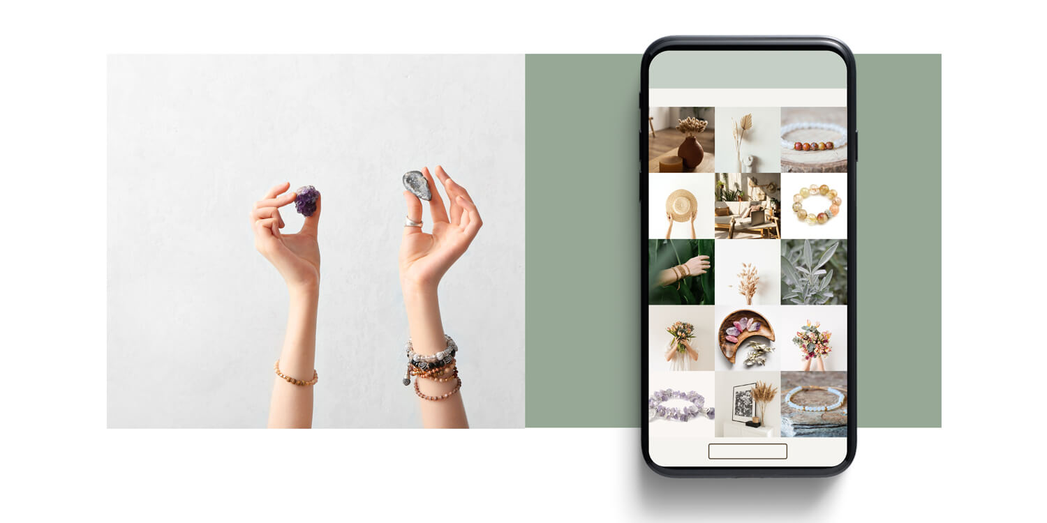 feed instagram de la marque magie by jolis baumes
