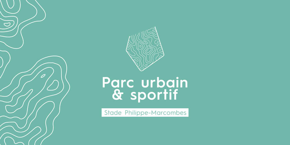 logo du parc urbain & sportif stade philippe marcombes